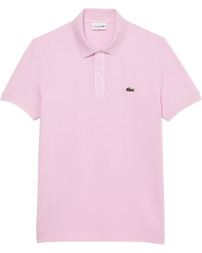 Pink Lacoste Polo Shirts for Men - Up to 56% off | Lyst