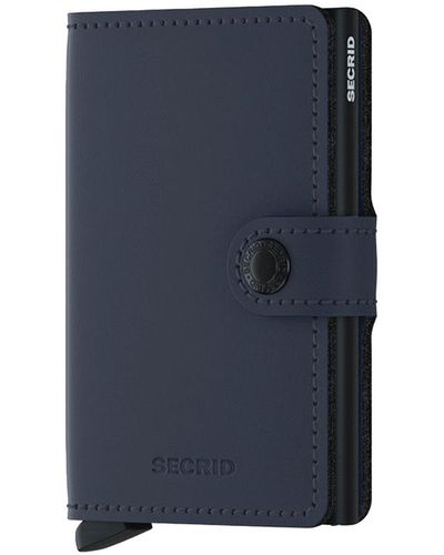 Secrid Mini Wallet Matte Night Blue