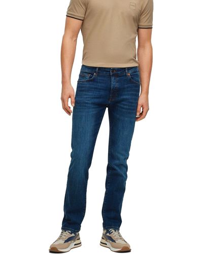 BOSS by HUGO BOSS Straight-leg jeans for Men | Online Sale up to 60% off |  Lyst
