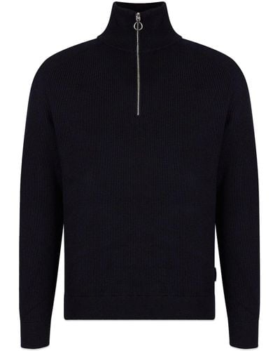 Blue Zipped sweaters for Men | Lyst