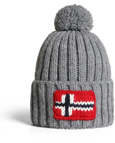 napapijri bobble hat mens