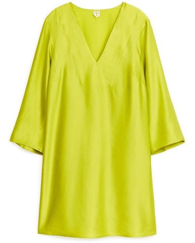 ARKET Mini Tunic Dress - Yellow