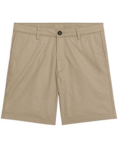 ARKET Cotton Shorts - Natural