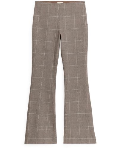 ARKET Flared Trousers - Grey