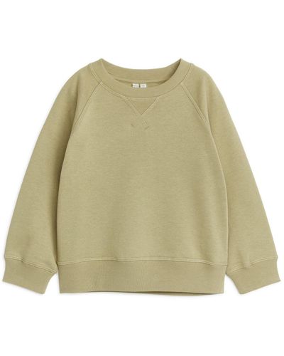 ARKET Cotton Sweatshirt - Natural