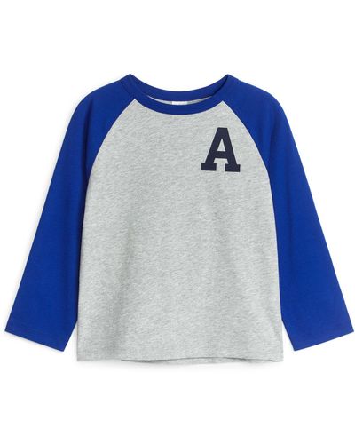 ARKET Long-sleeve T-shirt - Blue