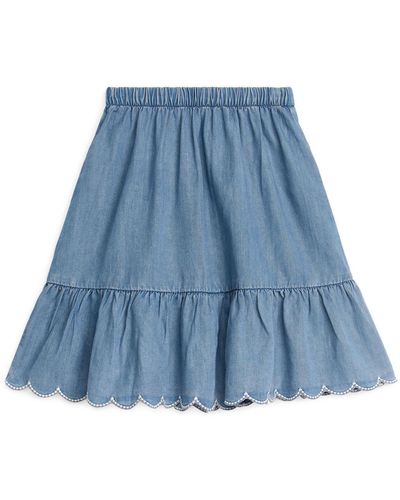 ARKET Denim Skirt - Blue