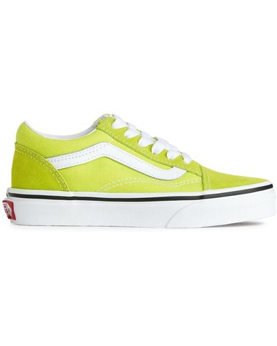 Vans Youth Old Skool Trainers - Yellow