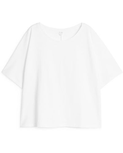 ARKET Lockeres T-Shirt - Weiß