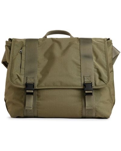 ARKET Ripstop Messenger Bag - Green
