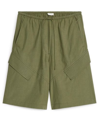 ARKET Relaxed Shorts - Green