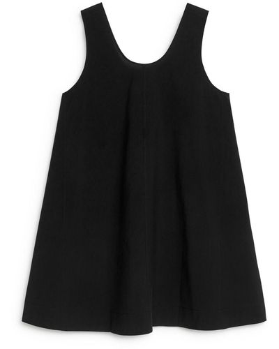 ARKET A-line Mini Dress - Black