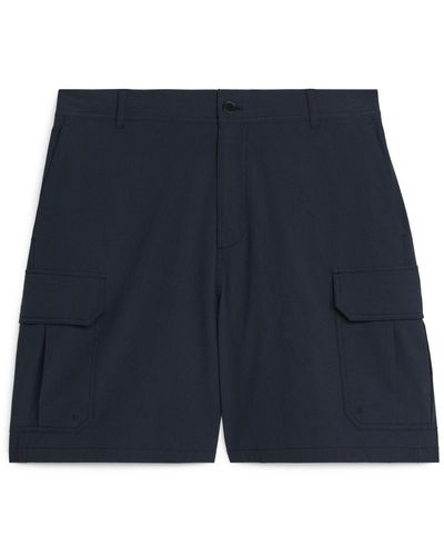 ARKET Cargo Shorts - Blue