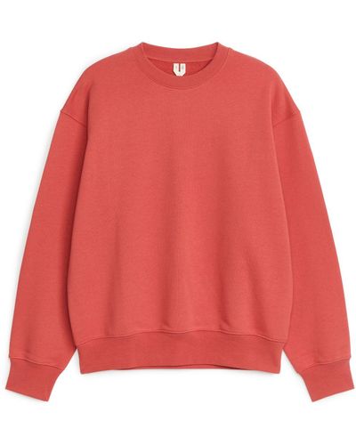 ARKET Relaxed Sweatshirt - Red