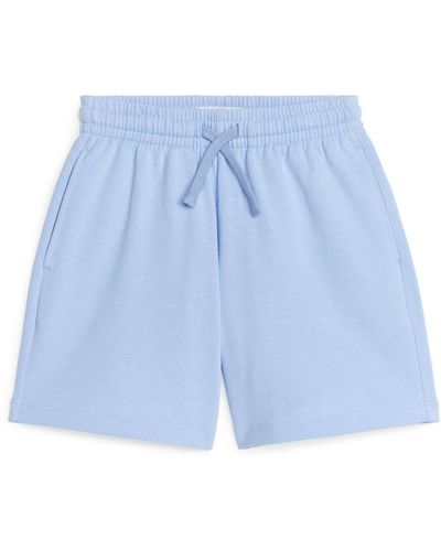 ARKET French Terry Shorts - Blue