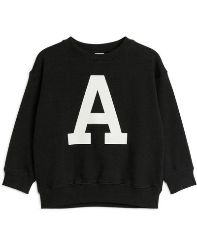 ARKET Relaxed Sweatshirt - Black
