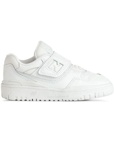 ARKET New Balance 550 Top Strap Kids Trainers - White