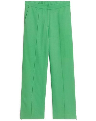 ARKET Slouchy Trousers - Green