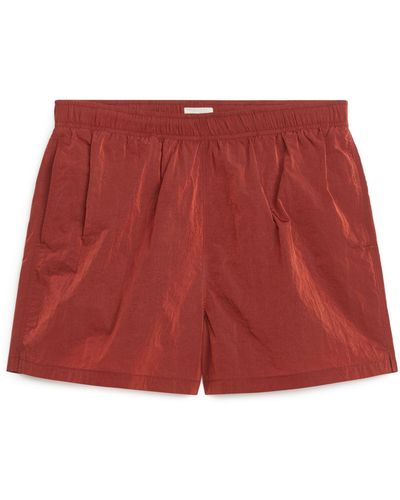 ARKET Swim Shorts - Red