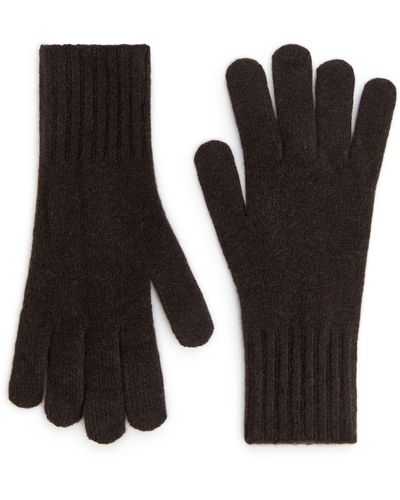 ARKET Cashmere Gloves - Black