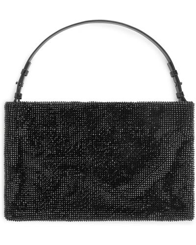 ARKET Rhinestone Shoulder Bag - Black