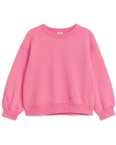 ARKET Relaxed Sweatshirt - Pink