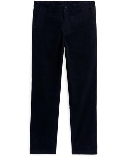 ARKET Straigh-fit Corduroy Chinos - Blue