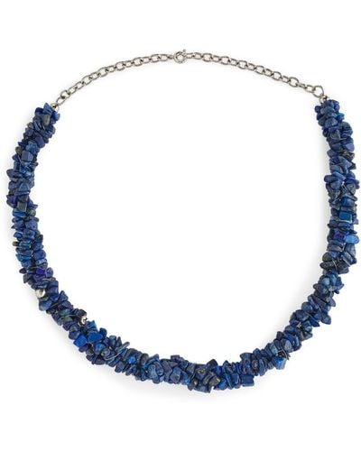 ARKET Halskette Mit Edelsteinen - Blau