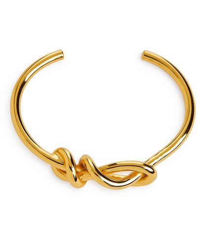 ARKET Knot Cuff Bracelet - Metallic