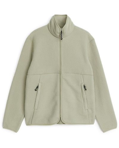 ARKET Fleece-Jacke Active - Grün