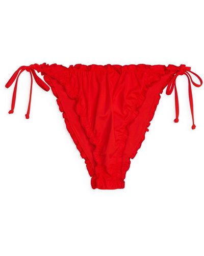 ARKET Babylock Bikini Bottom - Red