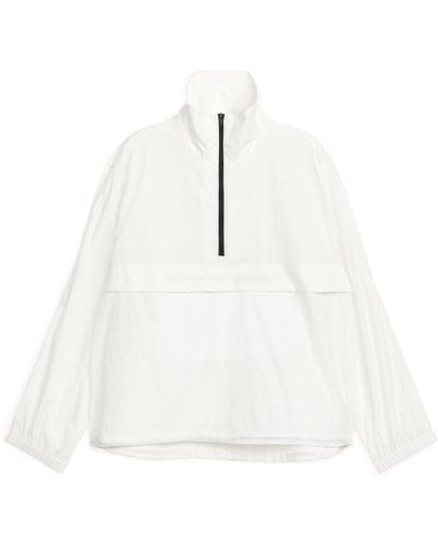 ARKET Lightweight Nylon Jacket - White