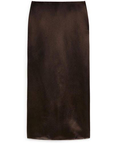 ARKET Pencil Skirt - Brown