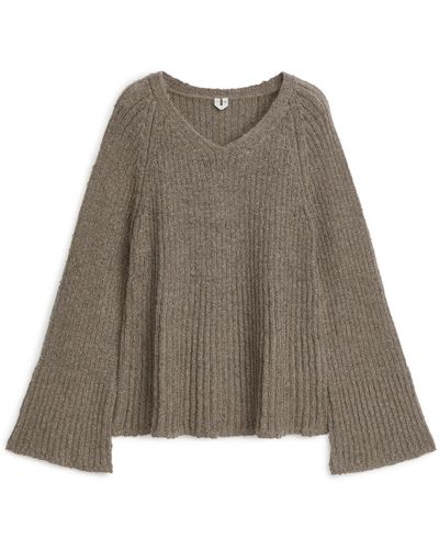 ARKET Relaxed Jumper - Brown
