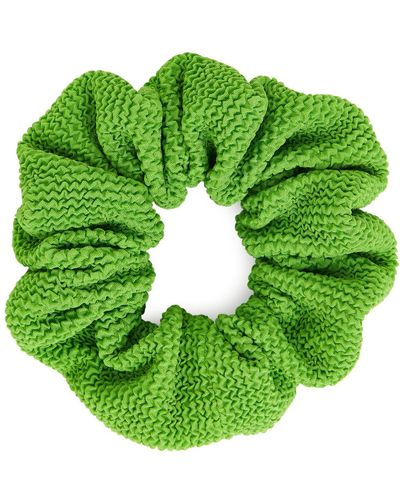 ARKET Crinkle Scrunchie - Green