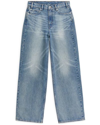ARKET Maple High Wide Jeans - Blue