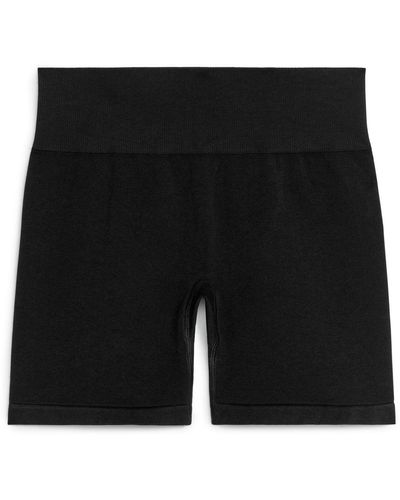 ARKET Seamless Hotpants - Black