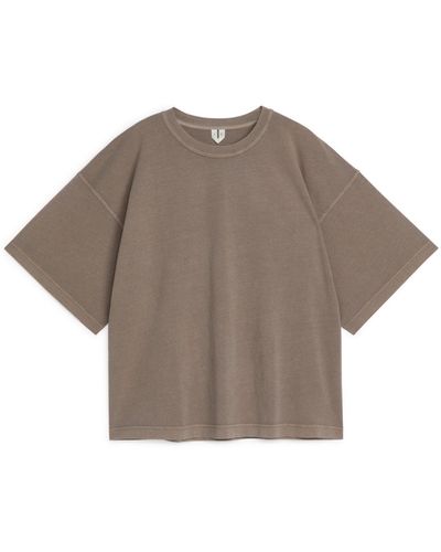 ARKET Cotton T-shirt - Grey