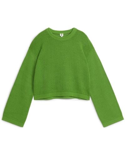 ARKET Cotton Jumper - Green