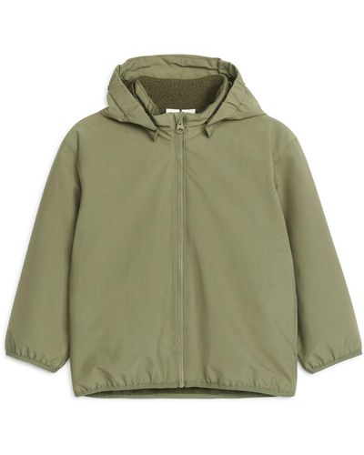 ARKET Fleece-lined Jacket - Green