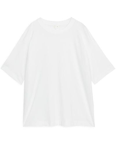 ARKET Oversize-T-Shirt - Weiß