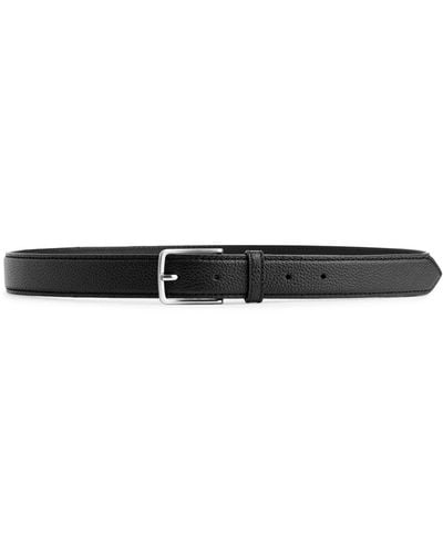 ARKET Leather Belt - White