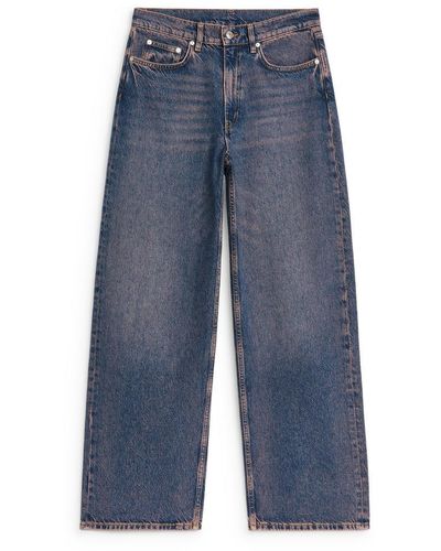 ARKET Heather Loose Jeans - Blau