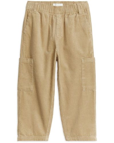ARKET Corduroy Trousers - Natural