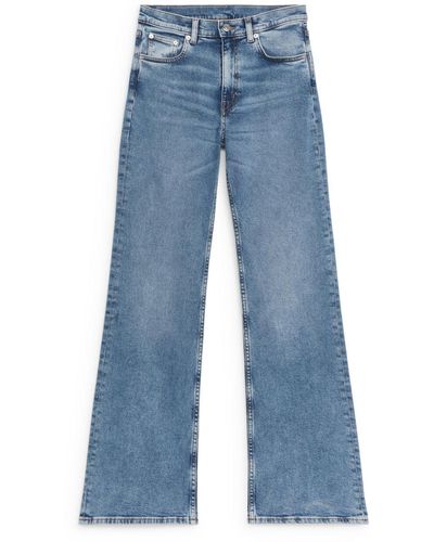 ARKET Aster Flared Stretch Jeans - Blue