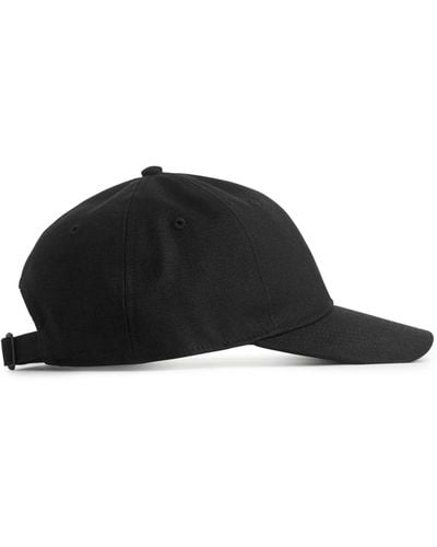 ARKET Hemp-cotton Cap - Black