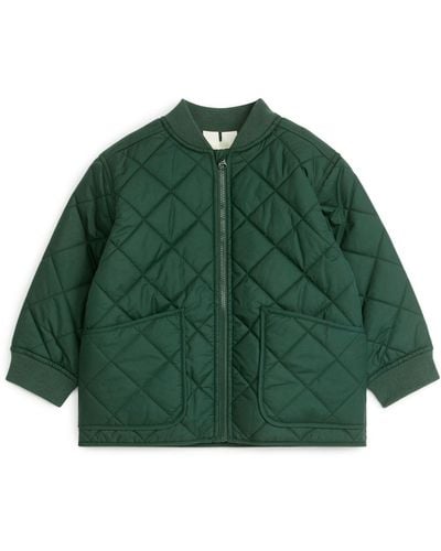 ARKET Quilted Jacket - Green