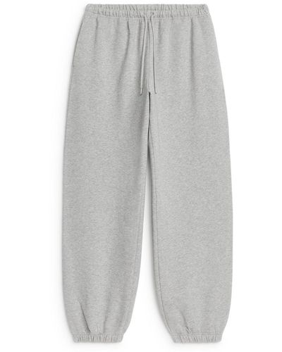 ARKET Relaxed Cotton Joggers - Grey