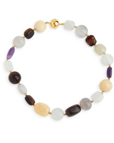 ARKET Multi-colour Stone Necklace - Multicolour