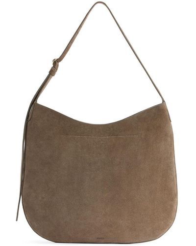 ARKET Suede Shoulder Bag - Brown